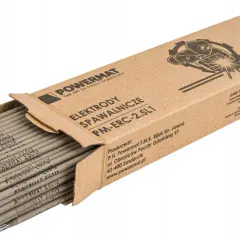 Opakowanie elektrod spawalniczych rutylowych Powermat PM-ERC-2.5L1, AWS E6013, 2.5kg.