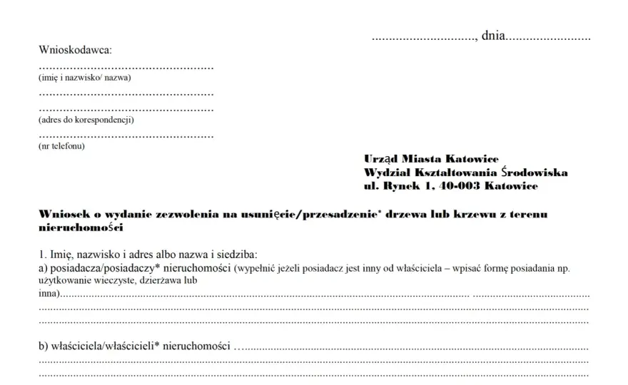 Uzasadnienie wycinki drzewa - Jak napisać, by urząd zaakceptował?